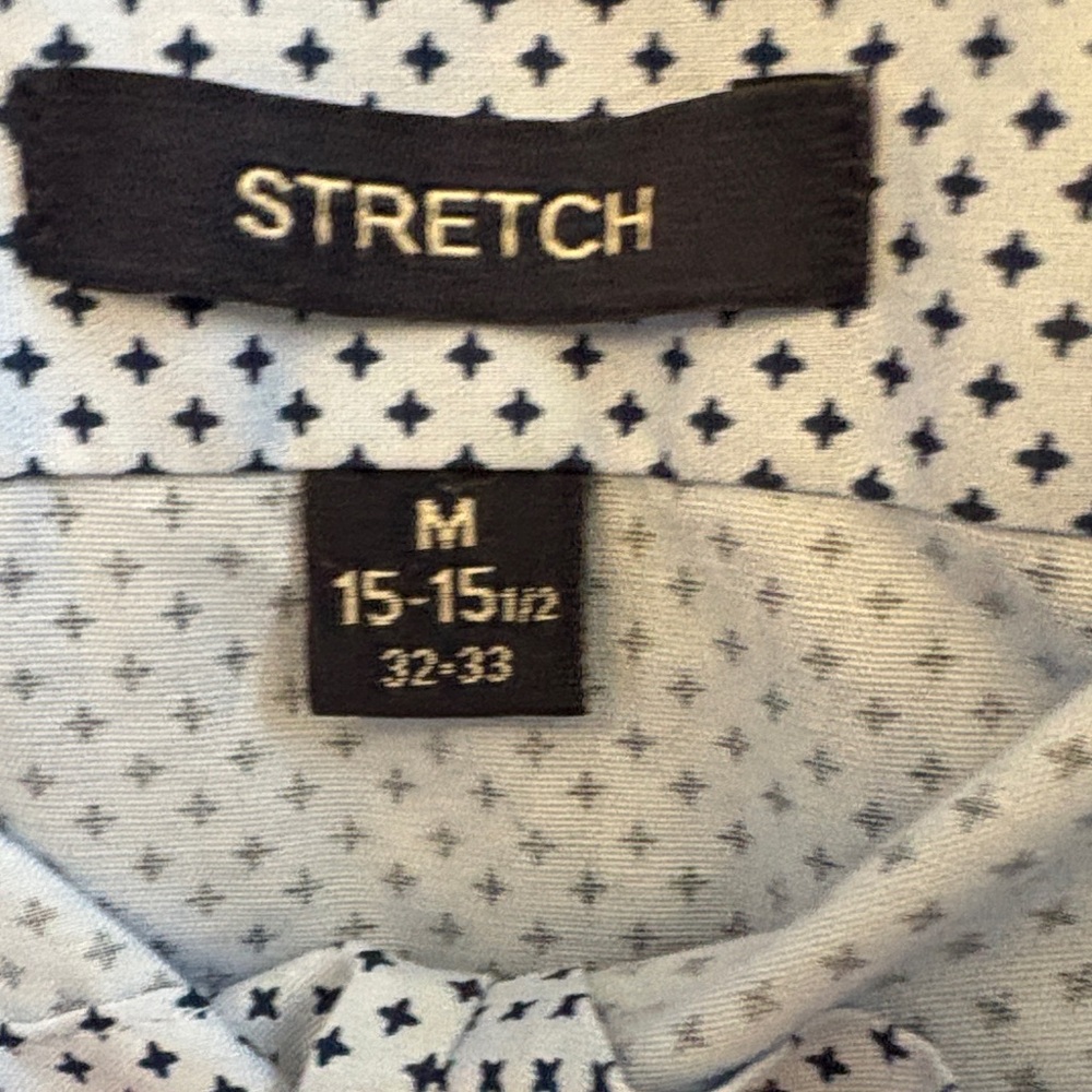 Ben Sherman Men's Light Blue Patterned Shirt - Picture 4 of 6